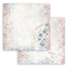STAMPERIA DEWDROPS BLOCK PAPER 20.3/20.3 CM - SBBS119