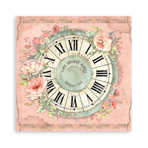 STAMPERIA HOUSE OF ROSES БЛОКЧЕ 20,3/20,3 СМ - SBBSXB11