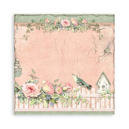 STAMPERIA HOUSE OF ROSES БЛОКЧЕ 20,3/20,3 СМ - SBBSXB11