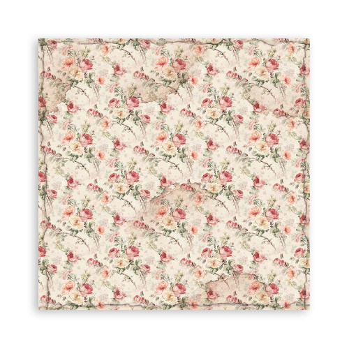 STAMPERIA HOUSE OF ROSES БЛОКЧЕ 20,3/20,3 СМ - SBBSXB11