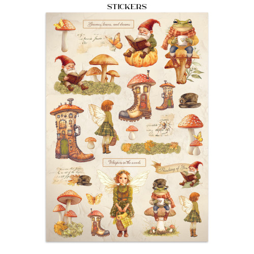 STAMPERIA WHISPERING WOODS JUNK JOURNAL - SBJK04