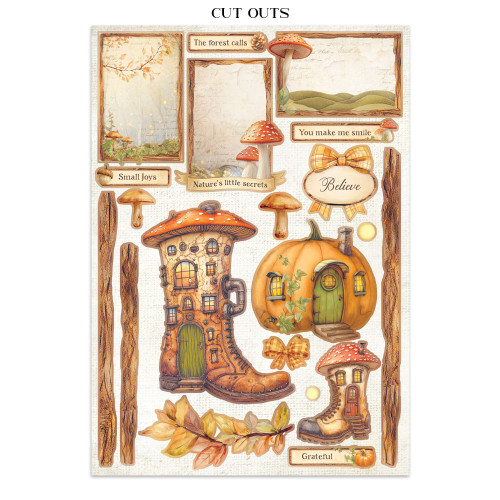 STAMPERIA WHISPERING WOODS JUNK JOURNAL - SBJK04