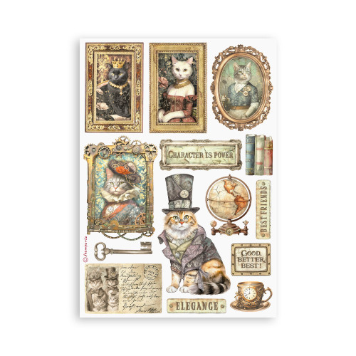 STAMPERIA ALTEREGO WASHI PAD 8 ЛИСТА A5 -SBW12