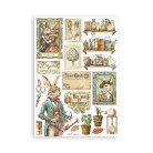 STAMPERIA ALTEREGO WASHI PAD 8 ЛИСТА A5 -SBW12