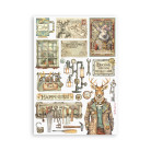 STAMPERIA ALTEREGO WASHI PAD 8 ЛИСТА A5 -SBW12