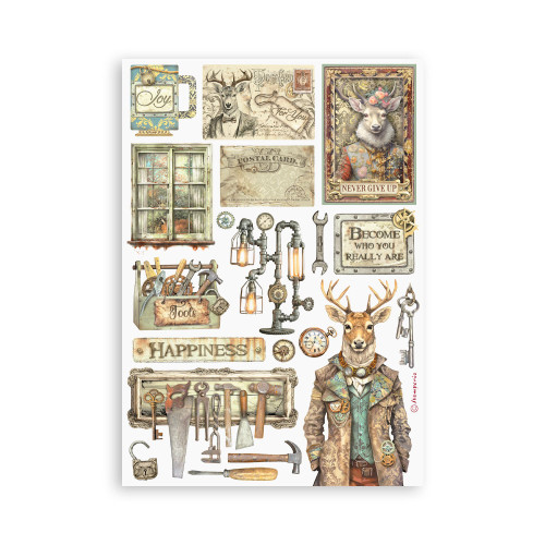 STAMPERIA ALTEREGO WASHI PAD 8 ЛИСТА A5 -SBW12