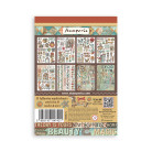 STAMPERIA FURRY FRIENDS WASHI PAD 8 SHEETS A5 - SBW25