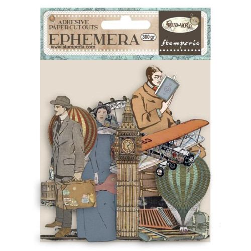 STAMPERIA AROUND THE WORLD EPHEMERA - DFLCT21