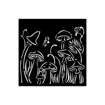 STAMPERIA HIDDEN GROVE ШАБЛОН 12 Х 12 СМ-KSTDS-31