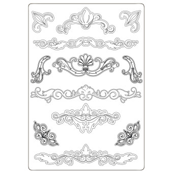STAMPERIA SUNFLOWER ART SILICONE MOULDS FOR CASTING KACM11