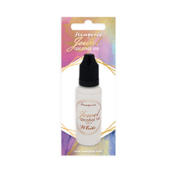 STAMPERIA JEWEL ALCOHOL INK 18 ML - KAD001 WHITE
