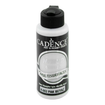 CADENCE АКРИЛНА БОЯ HYBRID 120 МЛ. - PURE WHITE H-002