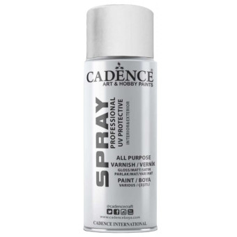 CADENCE AEROSOL ACRYLIC VARNISH WITH UV PROTECTION - GLOSS 400 ML. 000