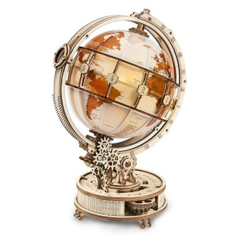 ROBOTIME 3D ДЪРВЕН ПЪЗЕЛ LUMINOUS GLOBE 180 ЧАСТИ ST003