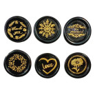 STAMPERIA EVERYDAY WAX SEALS 2.5 CM 6 PCS. - WAXSL01