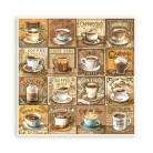 STAMPERIA COFFEE AND CHOCOLATE БЛОКЧЕ 20,3/20,3 СМ -SBBSXB01