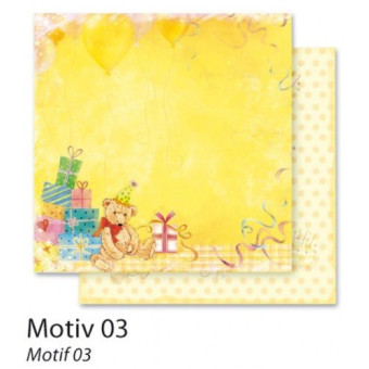FOLIA ХАРТИЯ ЗА ДИЗАЙН 30,5/30,5 190 ГР. ПАРТИ 03
