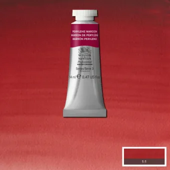 W&N АКВАРЕЛНА БОЯ PROFESSIONAL 14 МЛ - PERYLENE MAROON