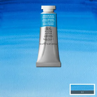 W&N АКВАРЕЛНА БОЯ PROFESSIONAL 14 МЛ. - WINSOR BLUE