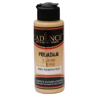 CADENCE АКРИЛНА БОЯ PREMIUM 120 МЛ. - PAPER BAG 0362