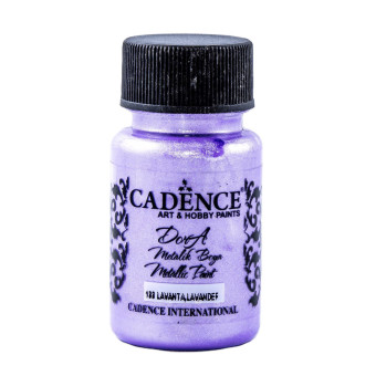 CADENCE ACRYLIC PAINT METALLIC DORA 50 ML. - LAVENDER 188