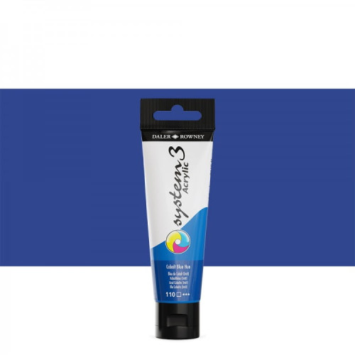 DALER ROWNEY АКРИЛНА БОЯ SYSTEM 3 59 МЛ - COBALT BLUE 110