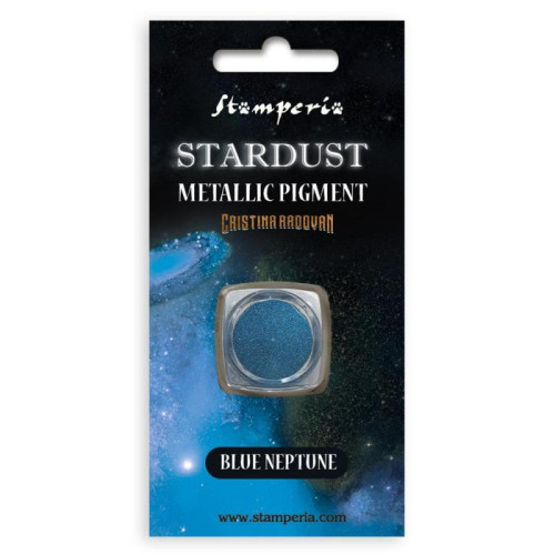 STAMPERIA STARDUST МЕТАЛ. ПИГМЕНТ 0,5ГР-BLUE NEPTUNE KAPRB06