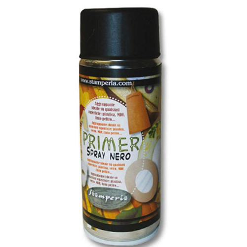 STAMPERIA BLACK SPRAY PRIMER 150 МЛ - KES08