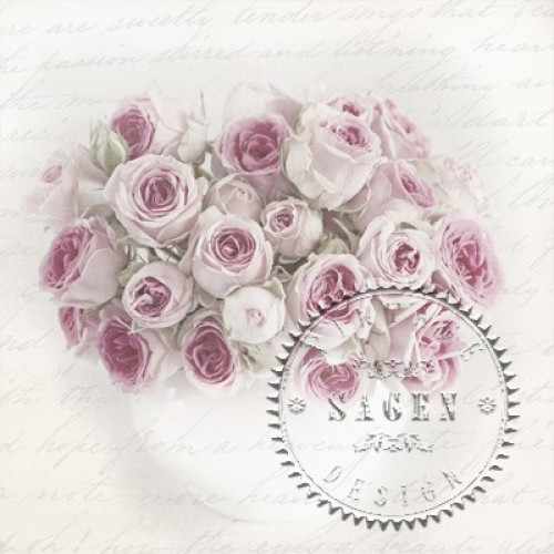 SAGEN VINTAGE NAPKINS FOR DECOUPAGE 33/33 CM - 80062