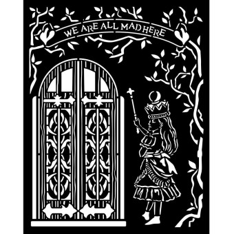 STAMPERIA MEDIA STENCIL - ШАБЛОН 20 Х 25 СМ - KSTD091