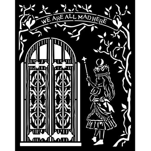 STAMPERIA MEDIA STENCIL - ШАБЛОН 20 Х 25 СМ - KSTD091