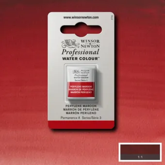 W&N АКВАРЕЛНА БОЯ PROFESSIONAL H/PAN - PERYLENE MAROON