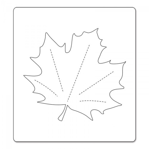SIZZIX BIGZ ЩАНЦИ ЗА ИЗРЯЗВАНЕ - LEAF, MAPLE