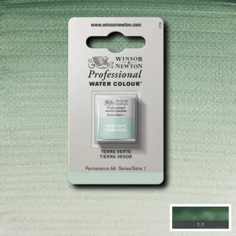 W&N АКВАРЕЛНА БОЯ PROFESSIONAL H/PAN - TERRE VERTE