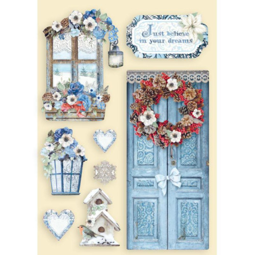 STAMPERIA WOODEN FIGURES FOR DECORATION KLSP103
