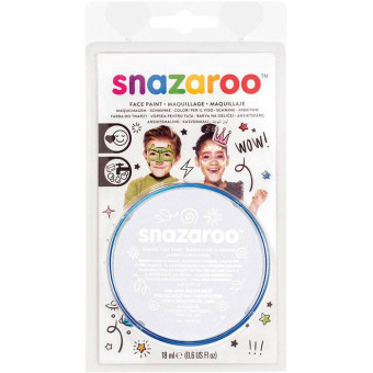 SNAZAROO FACE PAINT 18ML - WHITE