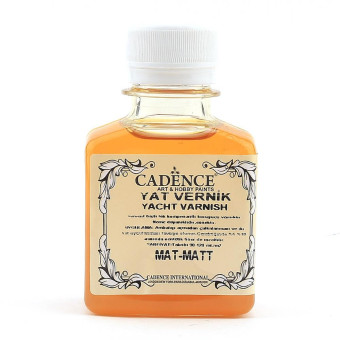 CADENCE SOLVENT YACHT VARNISH 100 ML - MATTE