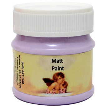 DAILY ART ACRYLIC PAINT MAT 50 ML - LIGHT VIOLET
