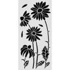 STAMPERIA DAISY ART ШАБЛОН 12 Х 25 СМ - KSTDL146