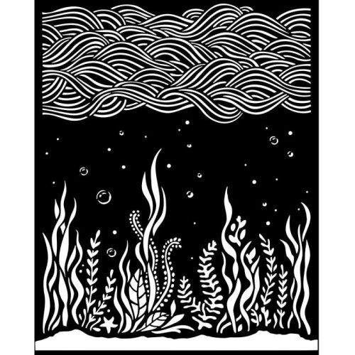 STAMPERIA SONGS OF THE SEA STENCIL 20 X 25 CM - KSTD147