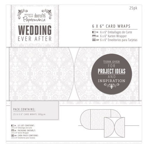 DOCRAFTS DESIGNER CARDS 15.20/15.20 CM - PMA 158120