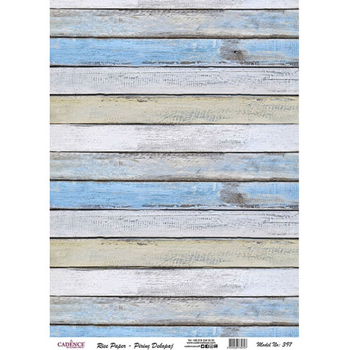 CADENCE DECOUPAGE RICE PAPER A3 - 397