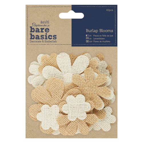 DOCRAFTS DECORATION ELEMENTS FLOWERS 40 PCS. - PMA 174863