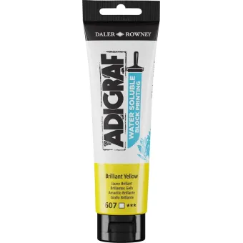DALER ROWNEY LINOGRAPH PAINT ADIGRAF 150ML - BRILL YELLOW