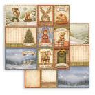 STAMPERIA SILENT NIGHT BLOCK 30.5/30.5 CM - SBBL192