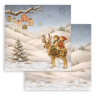 STAMPERIA SILENT NIGHT BLOCK 30.5/30.5 CM - SBBL192