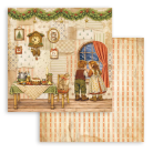 STAMPERIA SILENT NIGHT BLOCK 30.5/30.5 CM - SBBL192