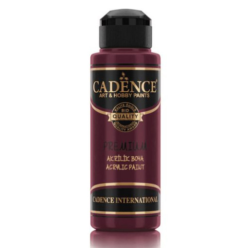 CADENCE ACRYLIC PAINT PREMIUM 500 ML. - BURGUNDY 2000