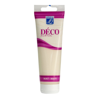 L&B АКРИЛНА БОЯ DECO MAT 120 МЛ - WHITE SAND 821