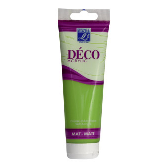 L&B ACRYLIC PAINT DECO MAT 120 ML - MEADOW GREEN 543